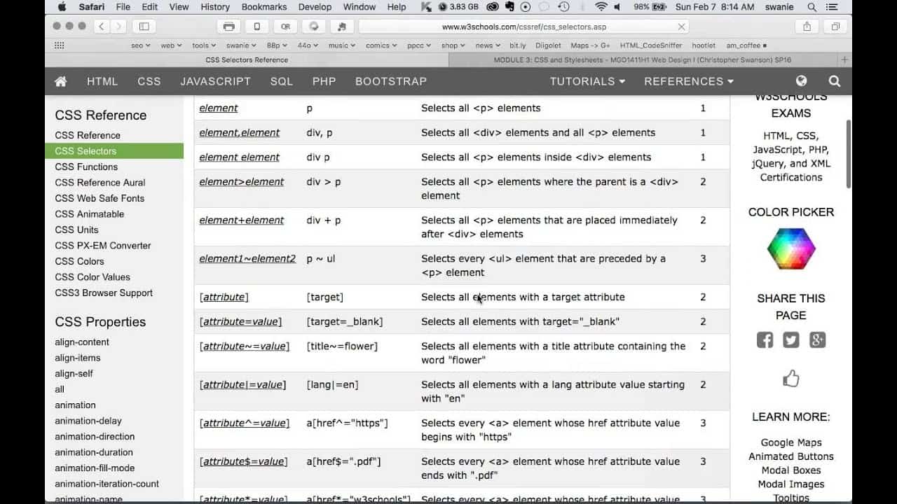 Introduction to CSS and Stylesheets