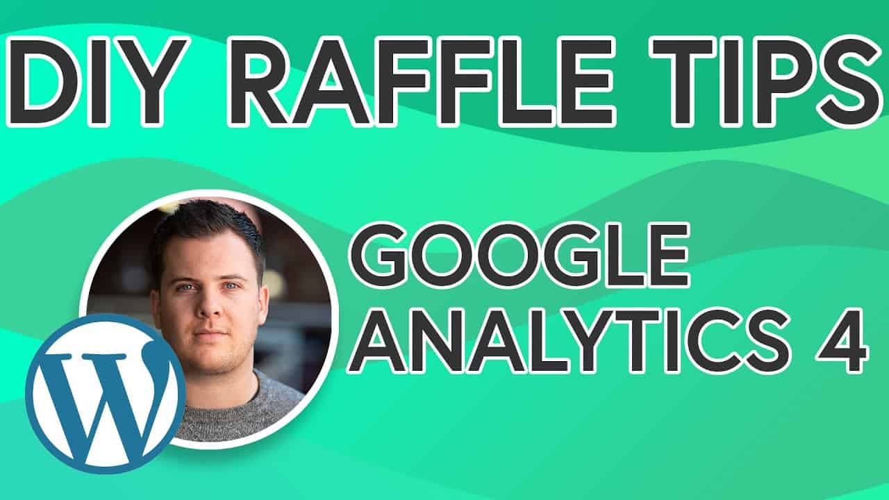 Adding Google Analytics 4 - [TIP 4] Raffle Website Tips: Build Your Own Raffle Site