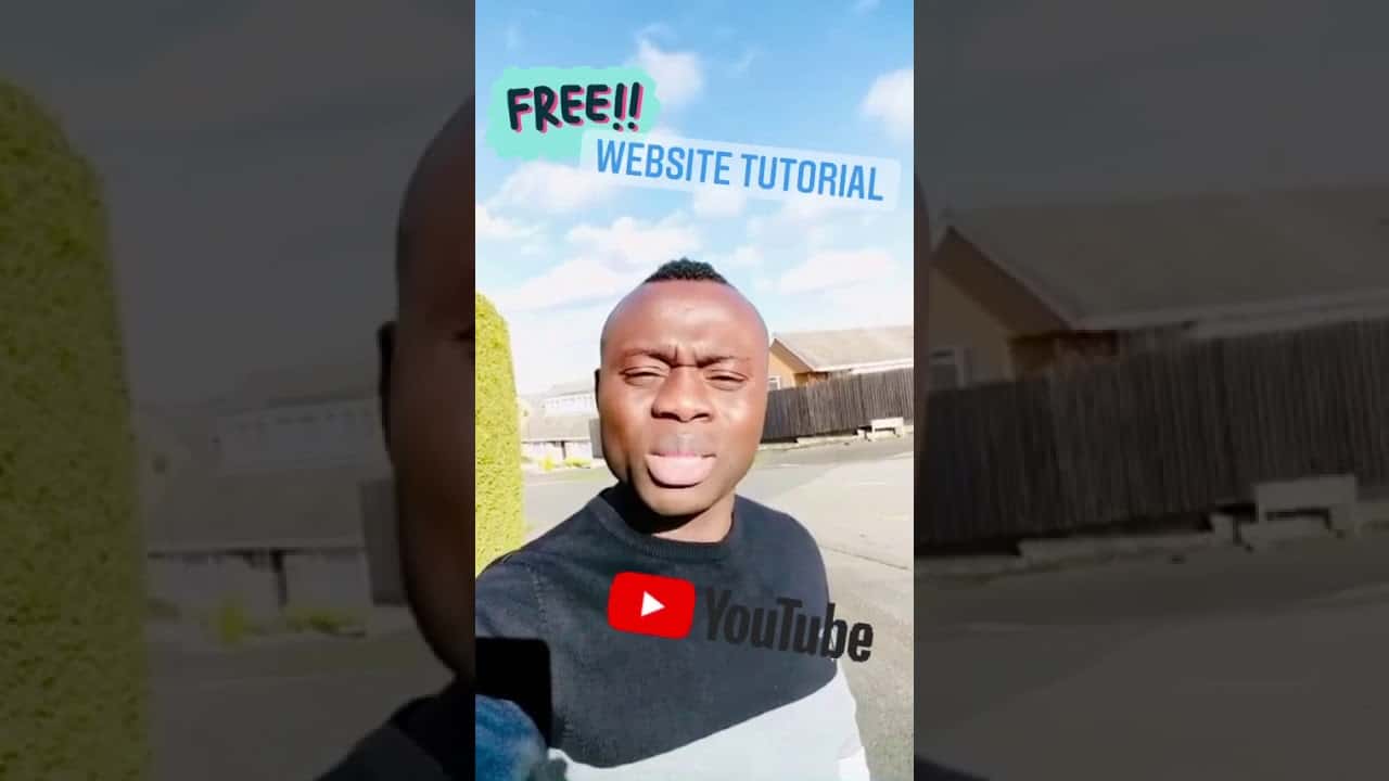 Free Website Tutorial #shorts