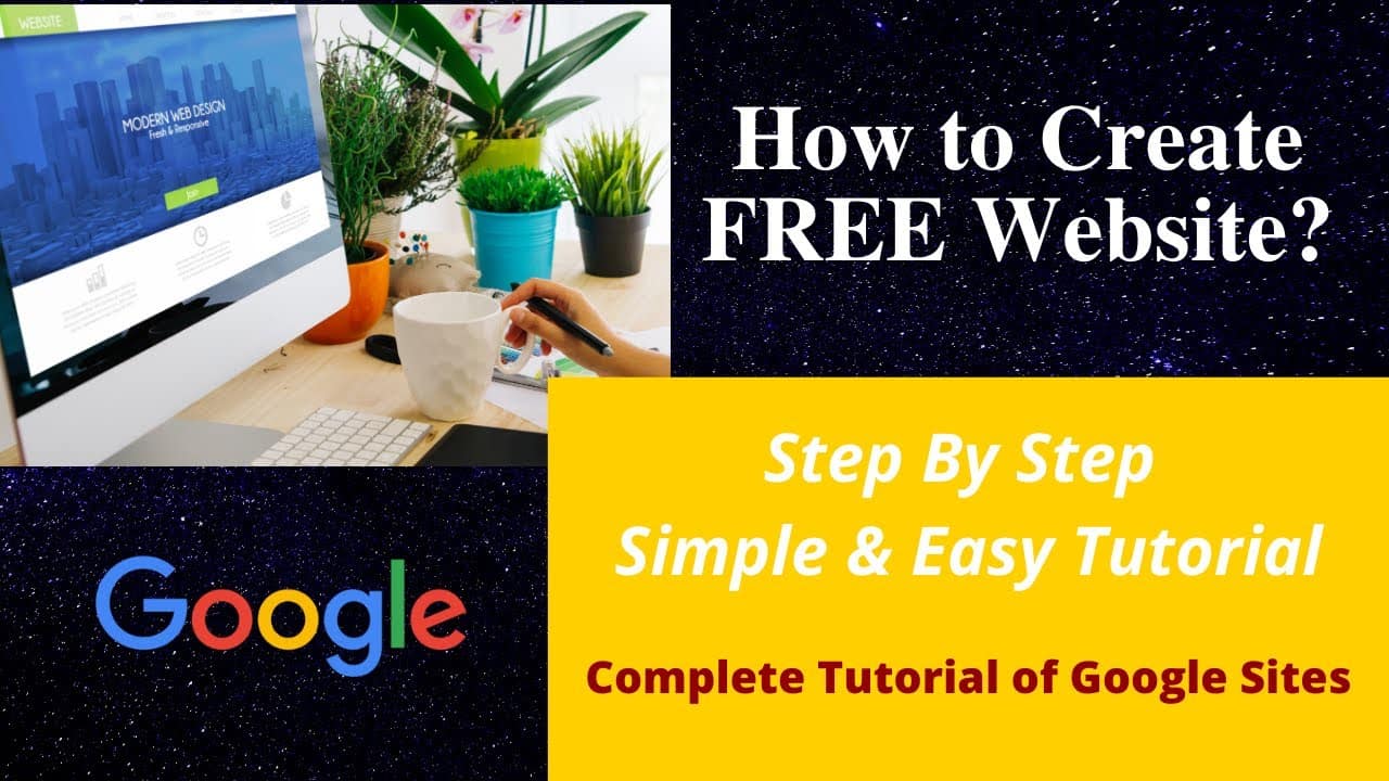 How to Create Free Website using GOOGLE Tools | Simple & Easy Advance Tutorial