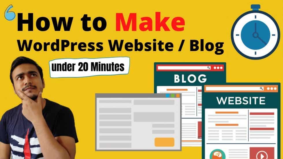 Wordpress for beginners how to make a wordpress website step by 