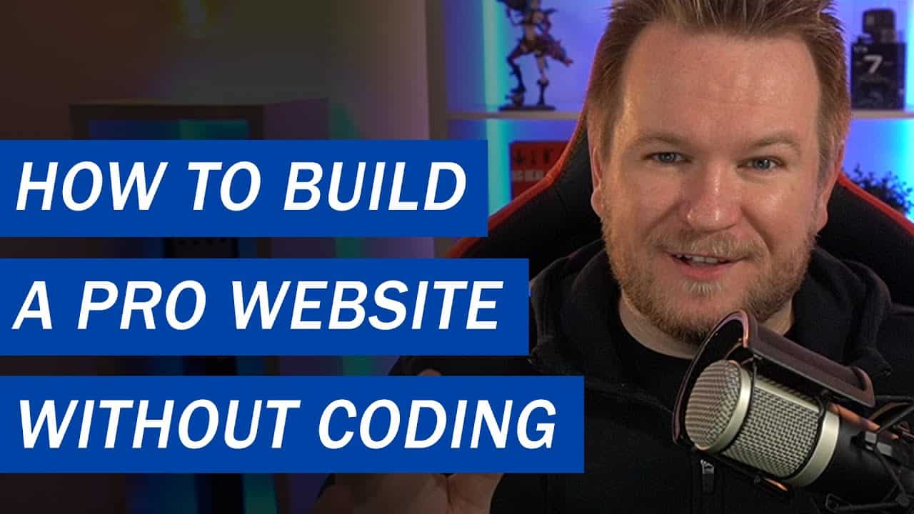 How to build a professional website without coding skills in only one day and for under 100$