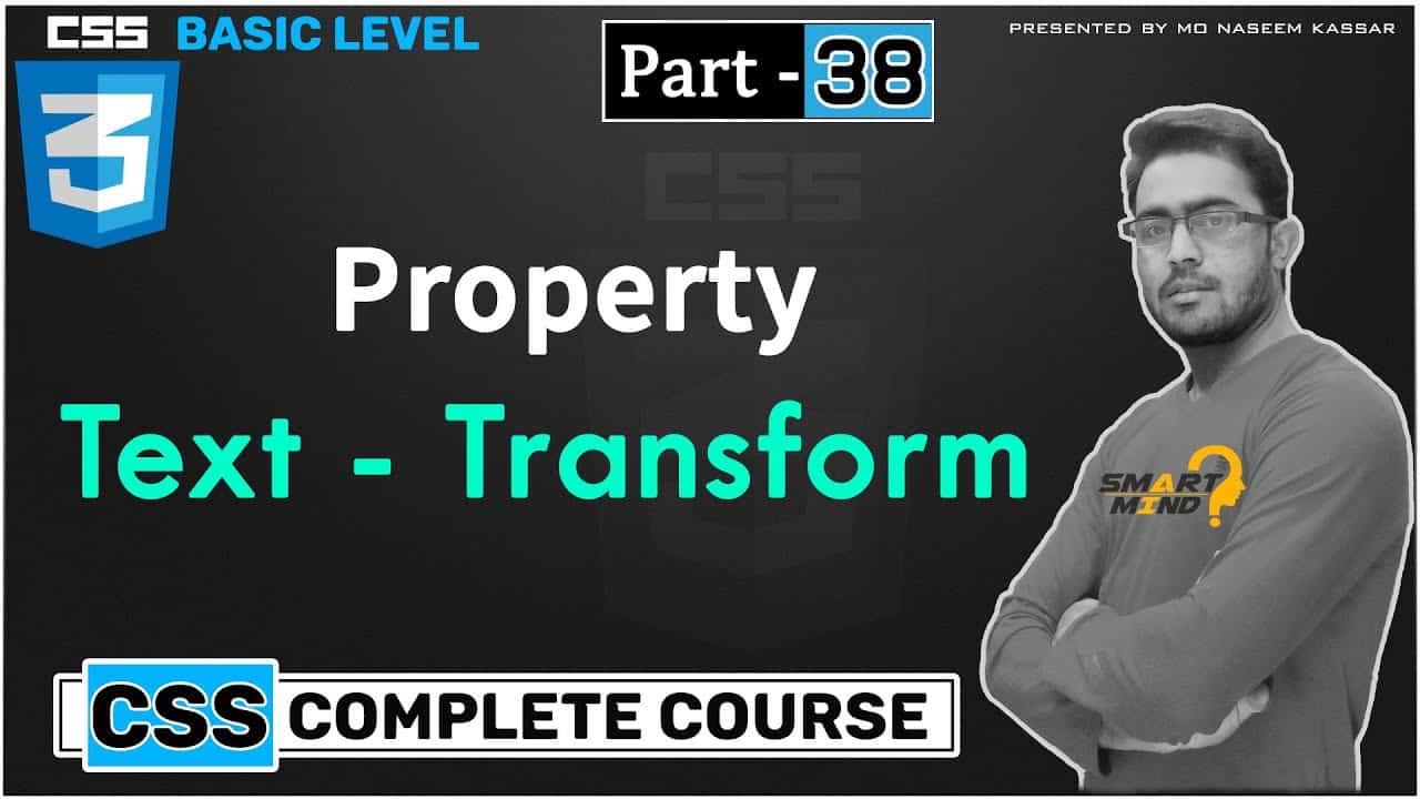 What is text transform and how to use text transform in css for beginners in hindi #38