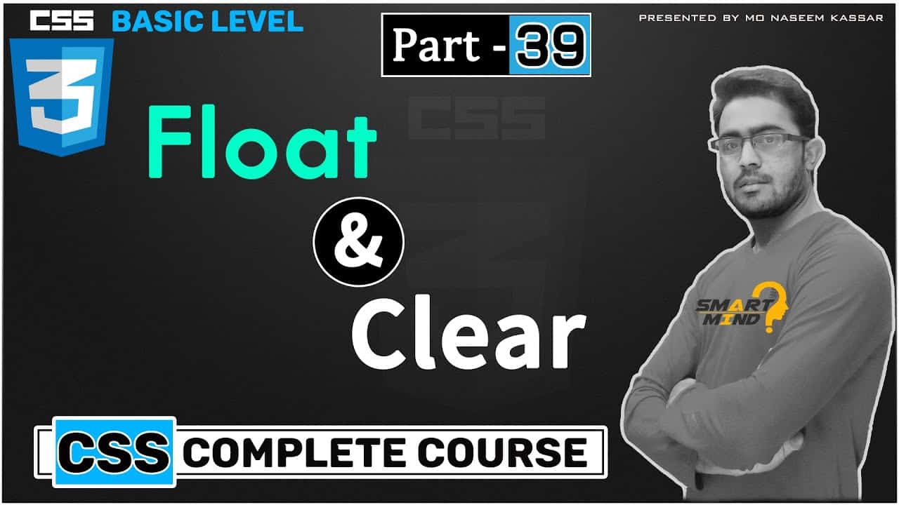 How to use float and clear in css for beginners in hindi by smart mind #39