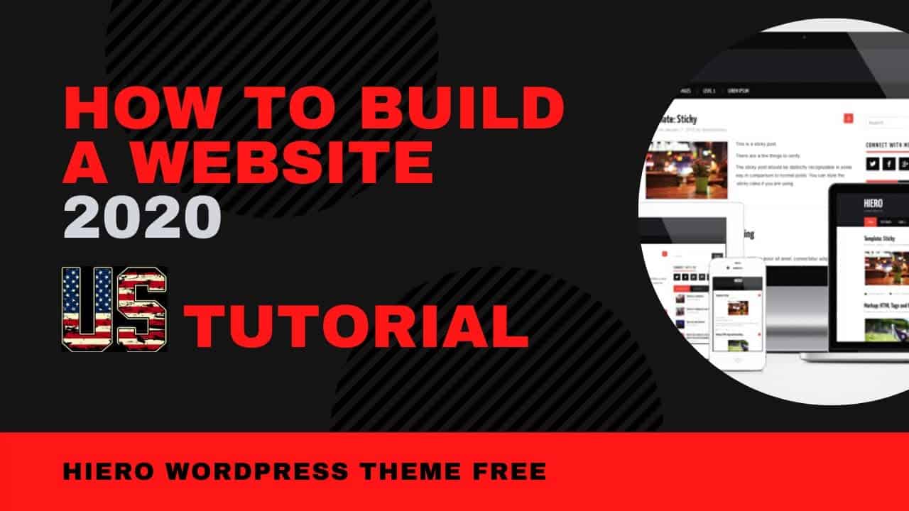 How To Build A Website US. Hiero Theme Complete Tutorial And Step By Step Guide 2020 [Made Easy]