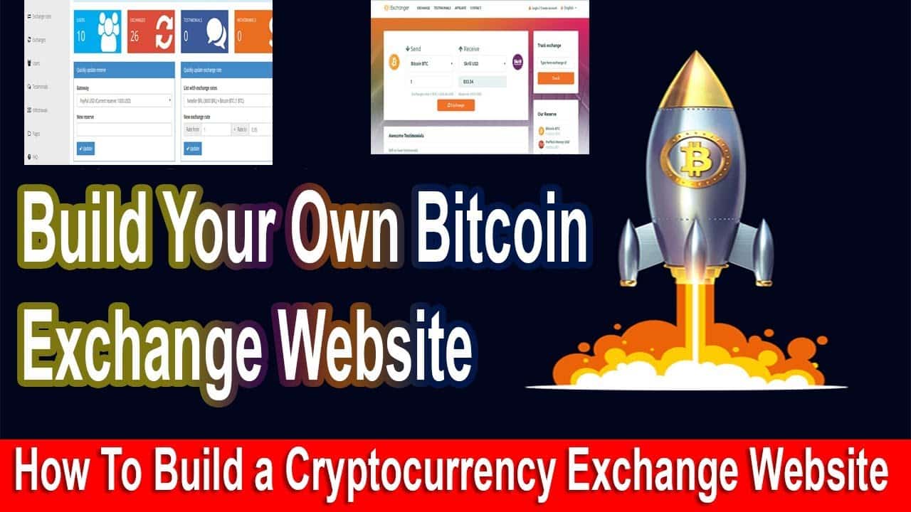 Build Your Own Bitcoin Exchange Website - You See Admin Panel Demo