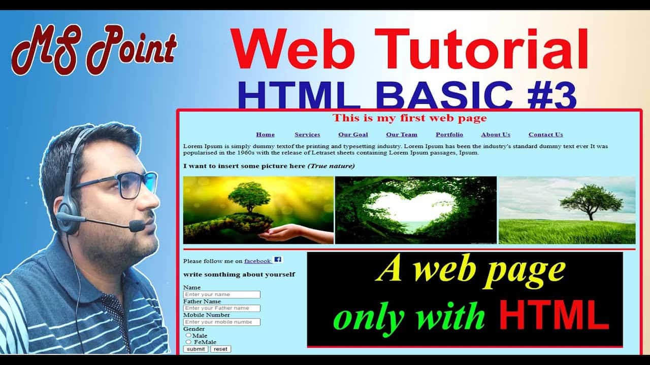 Build a website #Basic HTML #3