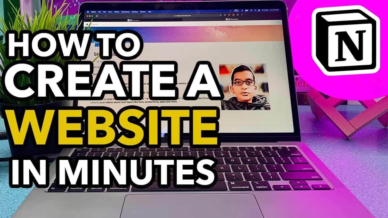How I Made My Personal Website with Custom Domain in Notion | Ultimate Notion Tutorial (2020)