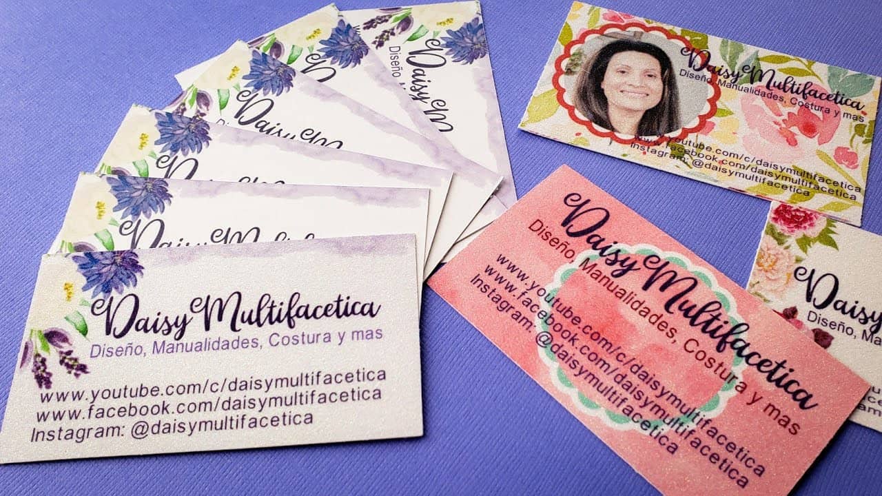 How to Make your Own Business Cards with Cricut Design Space | How to Print and Cut Business Cards