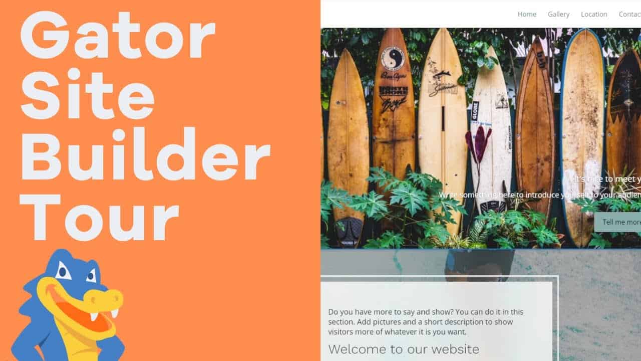 How to Use the New Gator Website Builder - HostGator Tutorial