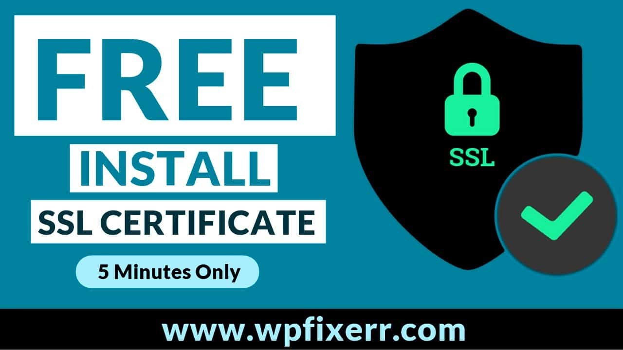 Free SSL Certificate For WordPress Website in 5 Minutes | Hindi Tutorial