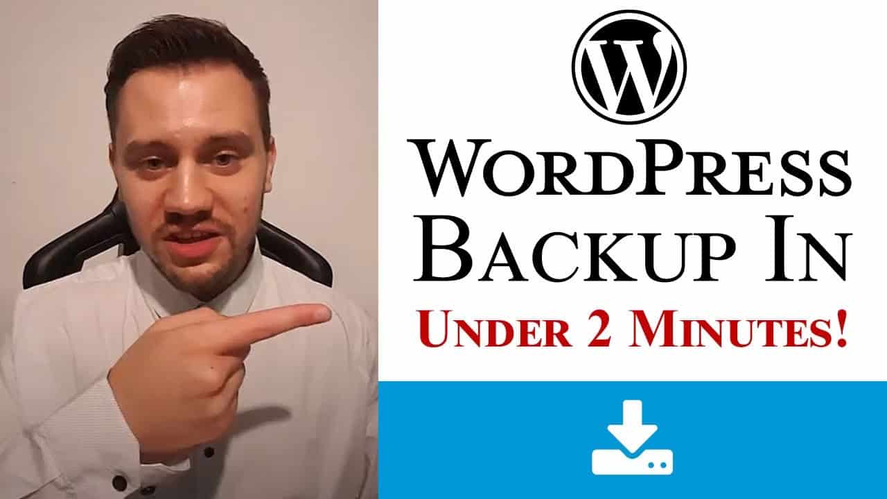 Wordpress For Beginners How To Backup Wordpress Website In Under 2 Wordpress For Beginners How To Backup Wordpress Website In Under 2