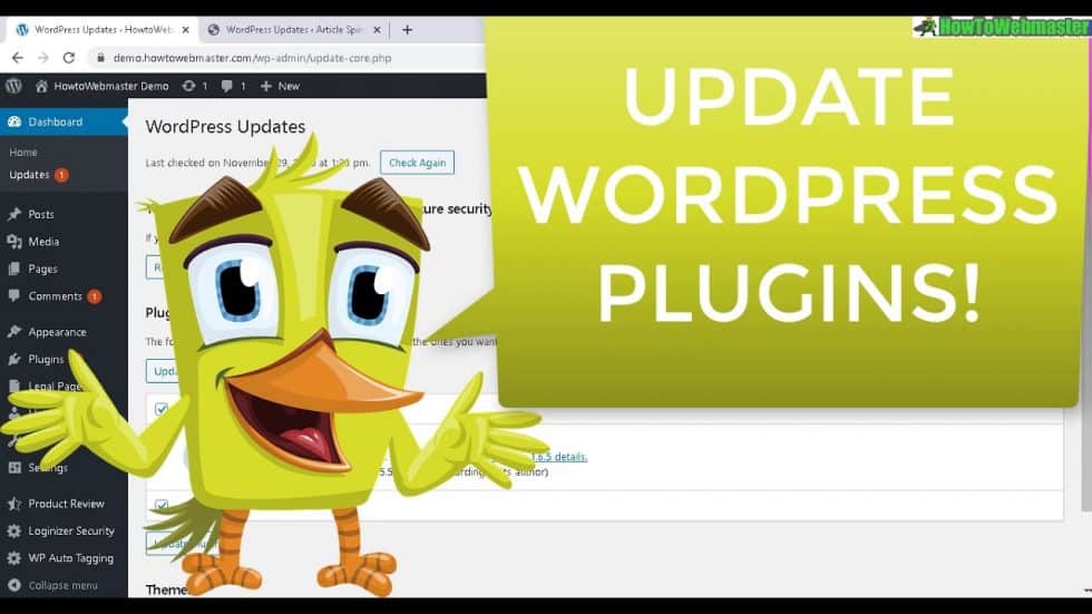 WordPress For Beginners How to Update/Upgrade WordPress