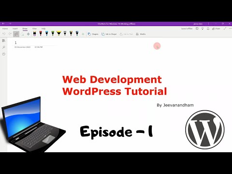 Web Development - Wordpress Tutorial - Episode 1
