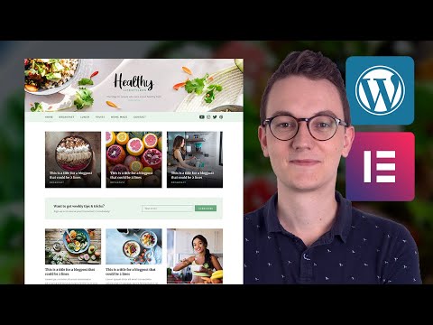 WordPress For Beginners – WordPress Blog with Elementor Full Tutorial
