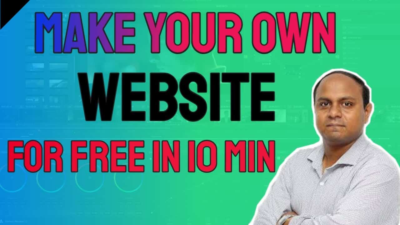 How to Create a Free Personal Website in 10 min|| Apply Anywhere with your E-Portfolio/Website||