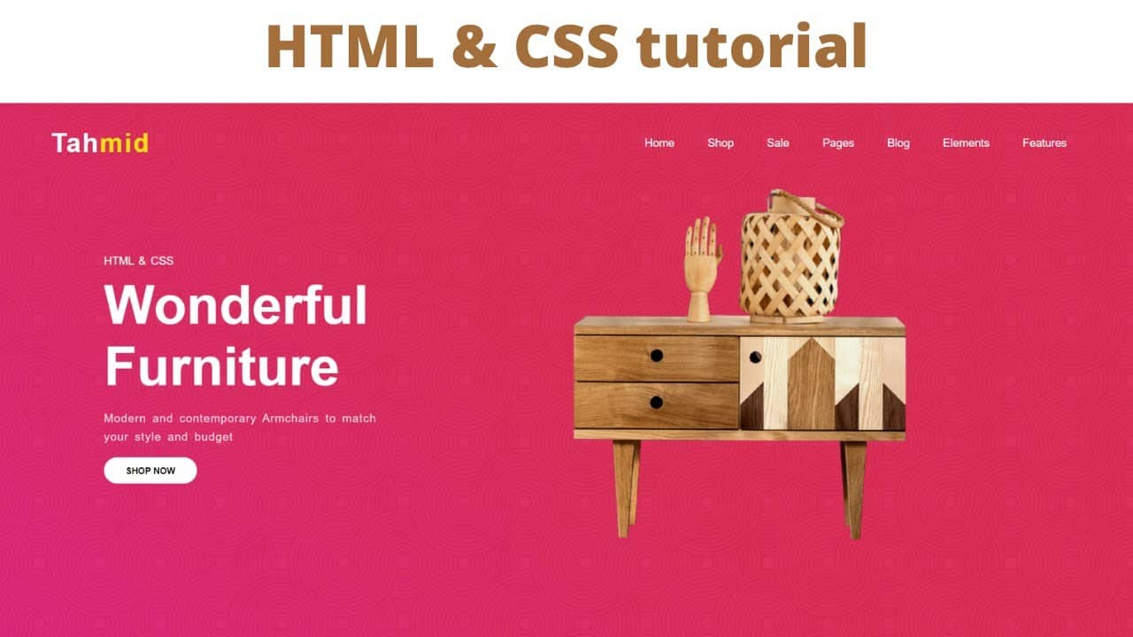 How to create a website using html and css step by step tutorial