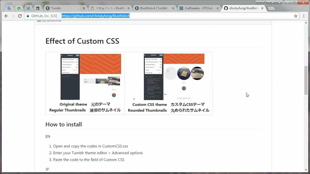 Apply Custom CSS to Tumblr theme | Dieno Digital Marketing Services