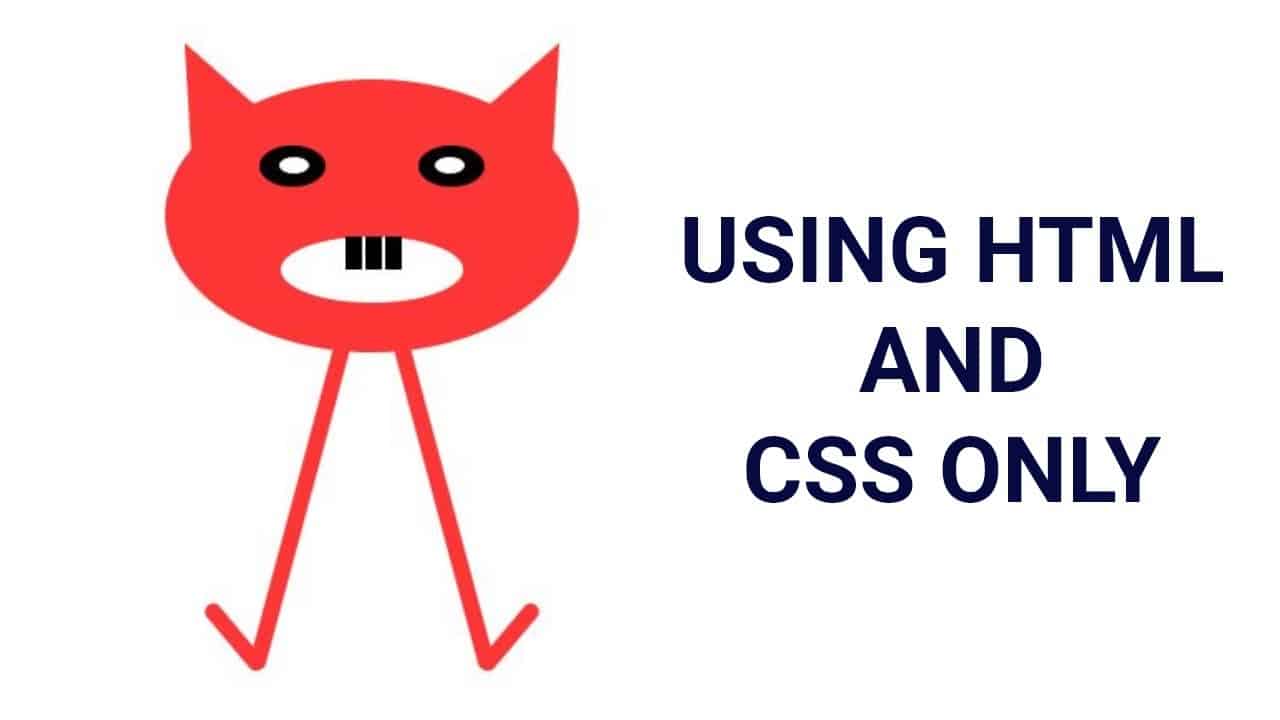 Create a Cartoon Character using HTML and CSS only - Web design University