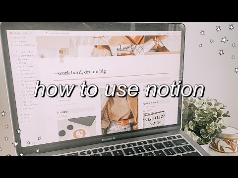 HOW TO ORGANIZE YOUR LIFE WITH NOTION! (with template!)