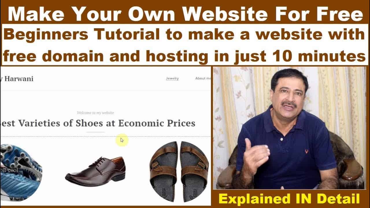 Make Your Own Website For Free