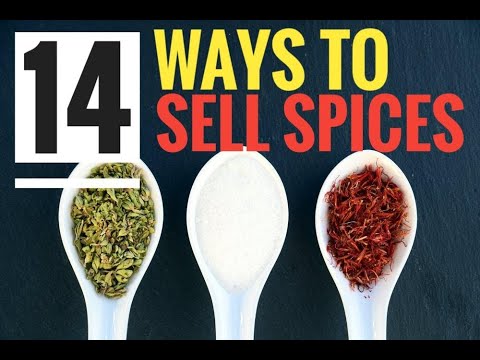 Spice Business Startup Tutorial [ 14 Ways To Sell Spices ] Selling Spices from home