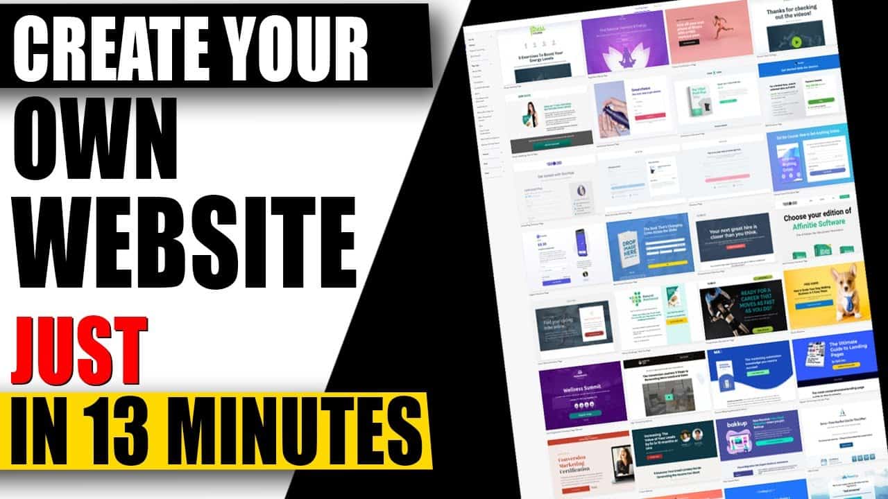 TUTORIAL HOW TO CREATE A WEBSITE FOR FREE IN 13 MINUTES 2021 ✅