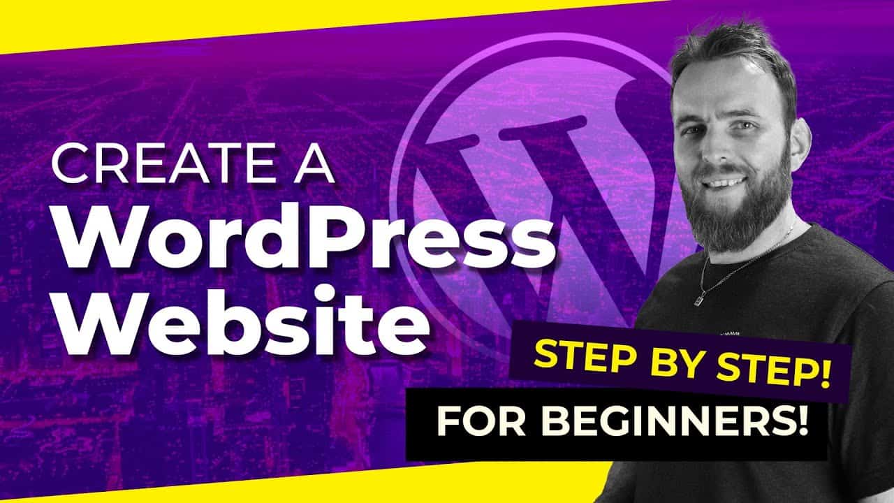 I create a Full WordPress Website  with Free Themes & Plugins (follow along tutorial!)