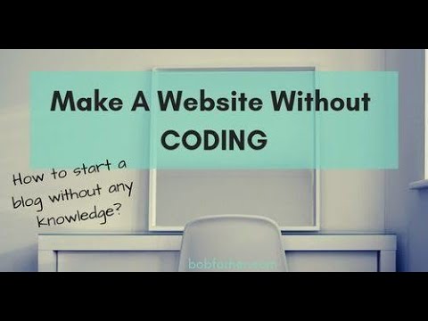 What is Wordpress  Can you make a website without coding