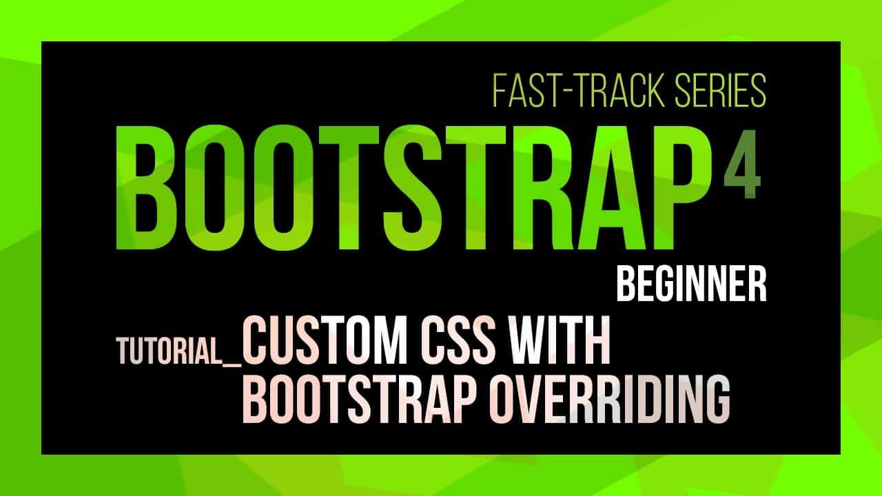 Bootstrap custom CSS overrides