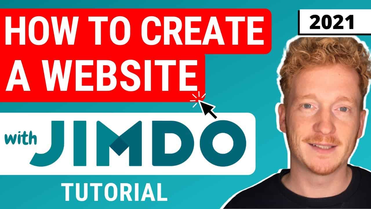 How to Make Your Own Website with Jimdo - Jimdo Website Builder Tutorial 2021