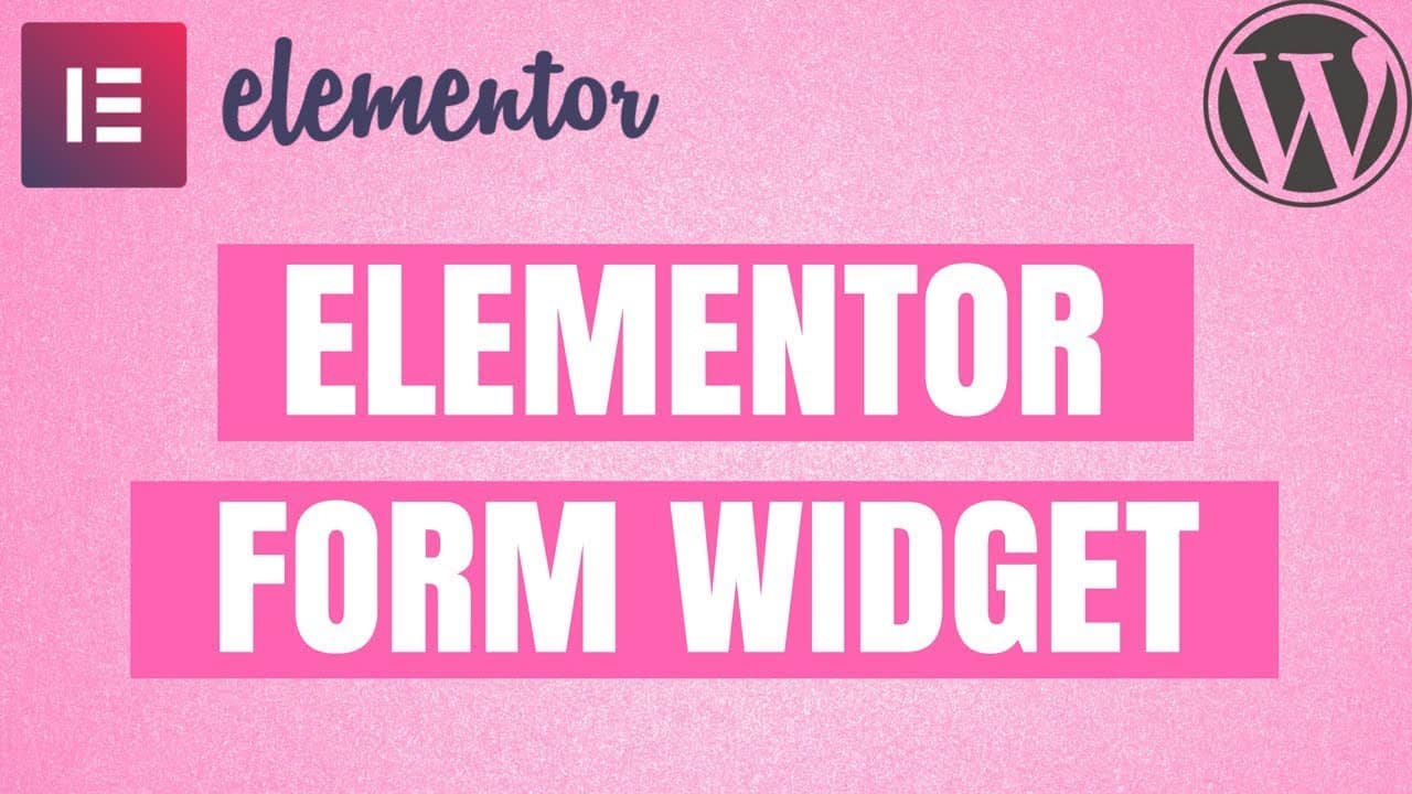 How to Use Elementor Pro Form Widget - Indepth Layout & Design Complete WordPress Tutorial