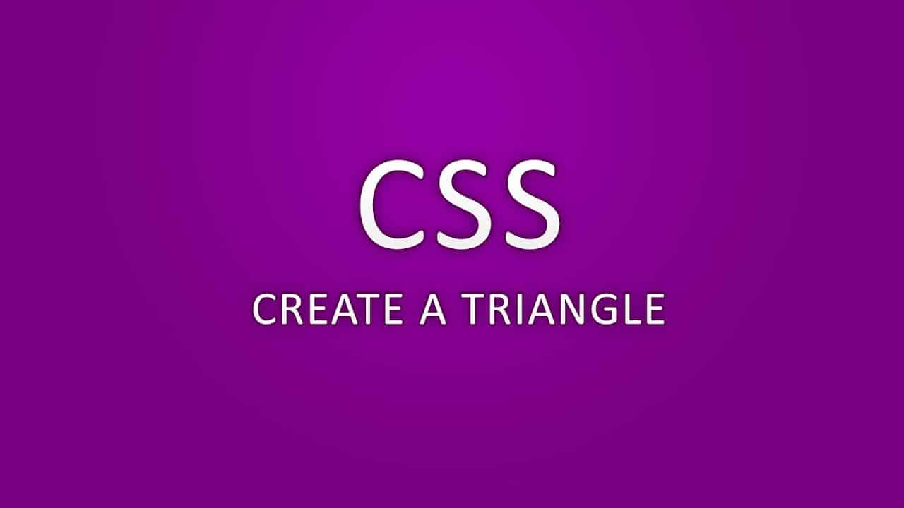 CSS - Create a triangle