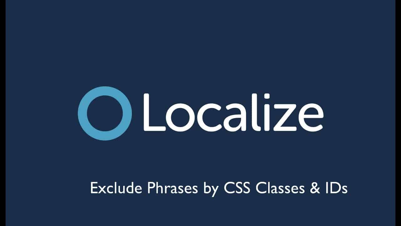 Exclude Phrases by CSS Classes & IDs