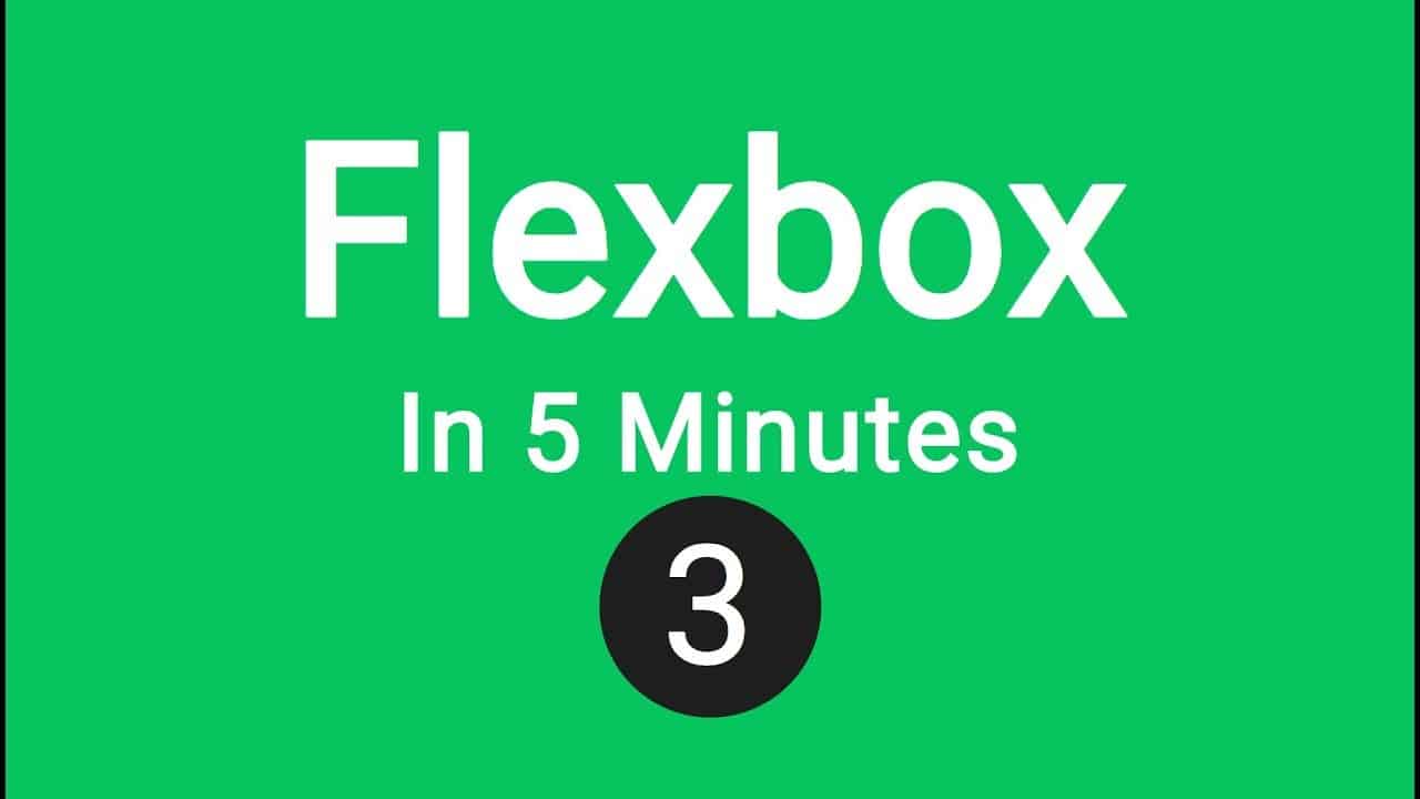 Learn CSS Flexbox in 5 MINUTES (Part 3/3)
