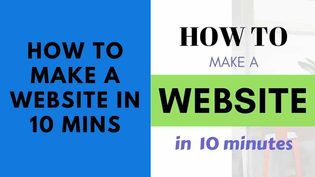 How to Make a Website In 10 Mins - Bluehost WordPress Tutorial