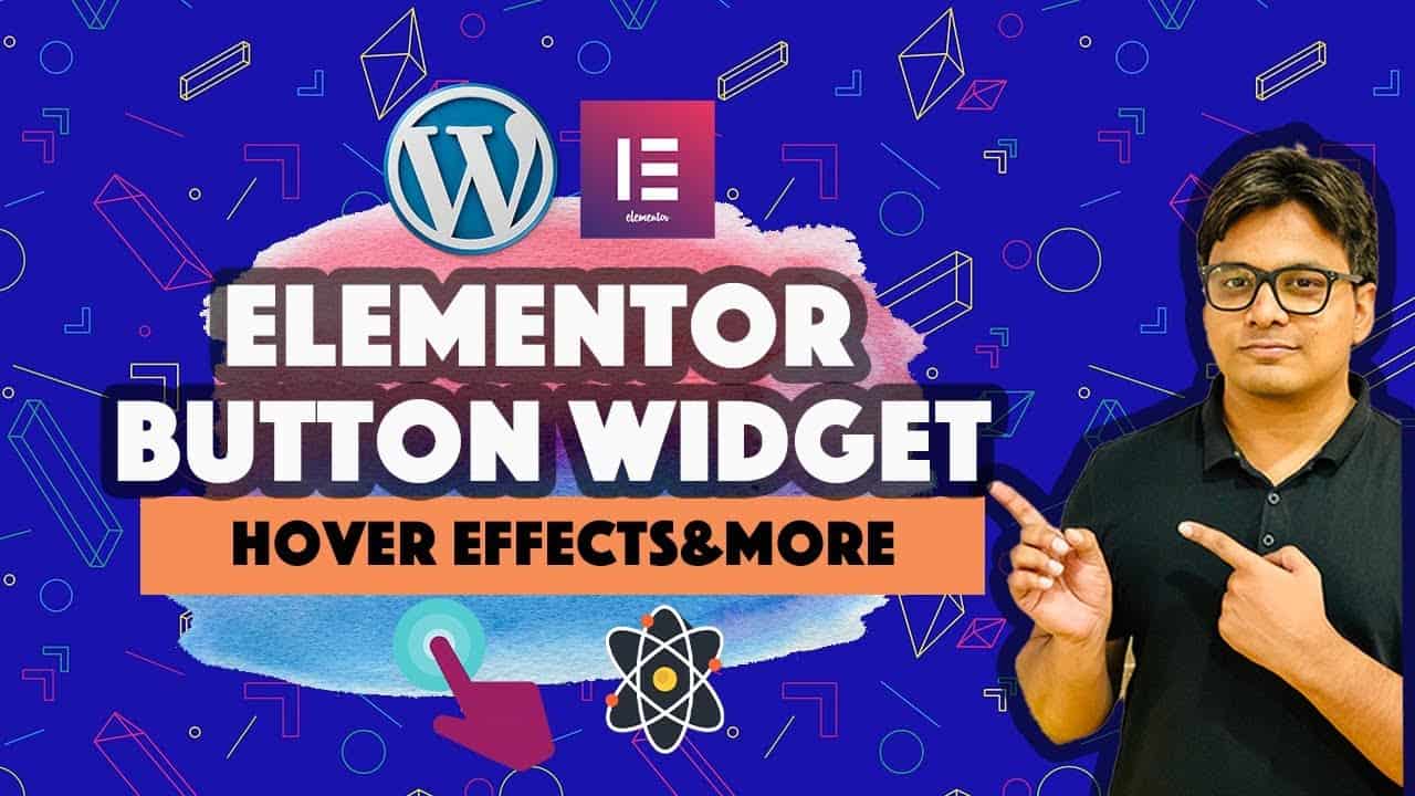 Elementor button Widget - Unlimited Hover effects CSS animations trigger popups and More!