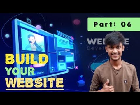 Part 6 :Build your Own Responsive business or portfolio website part by part bangla tutorial 2021