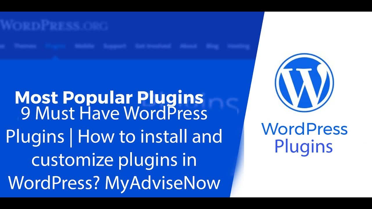 9 Must Have WordPress Plugins | How to install and customize plugins in WordPress?