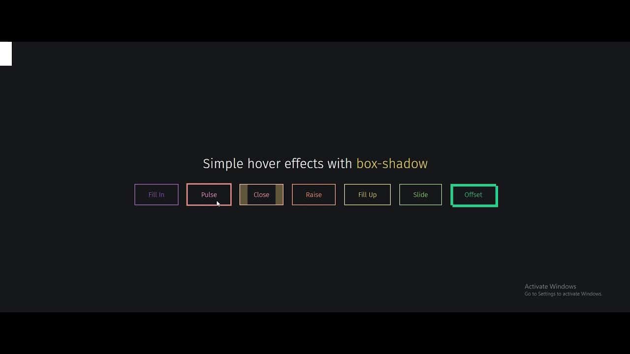 Top 10 CSS Creative Buttons Animation & Hover Effects