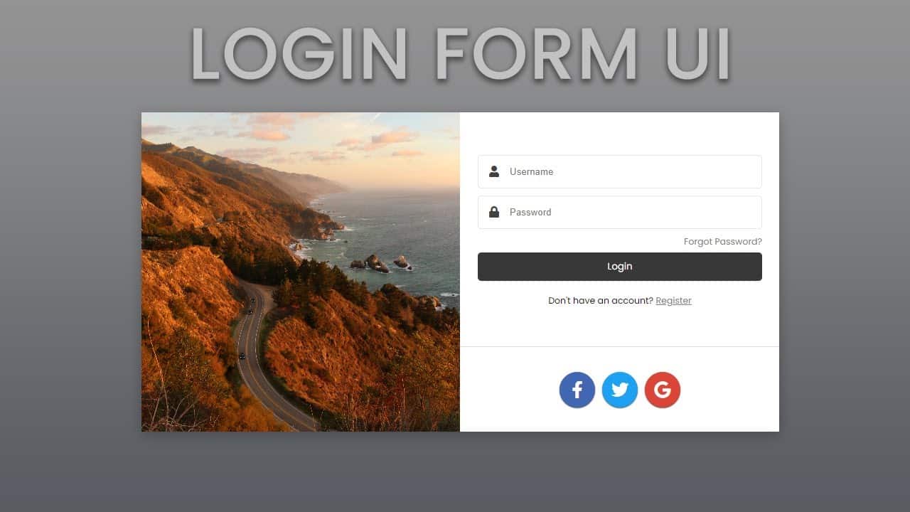 Beautiful Form Design Tutorial with HTML, CSS, & JS