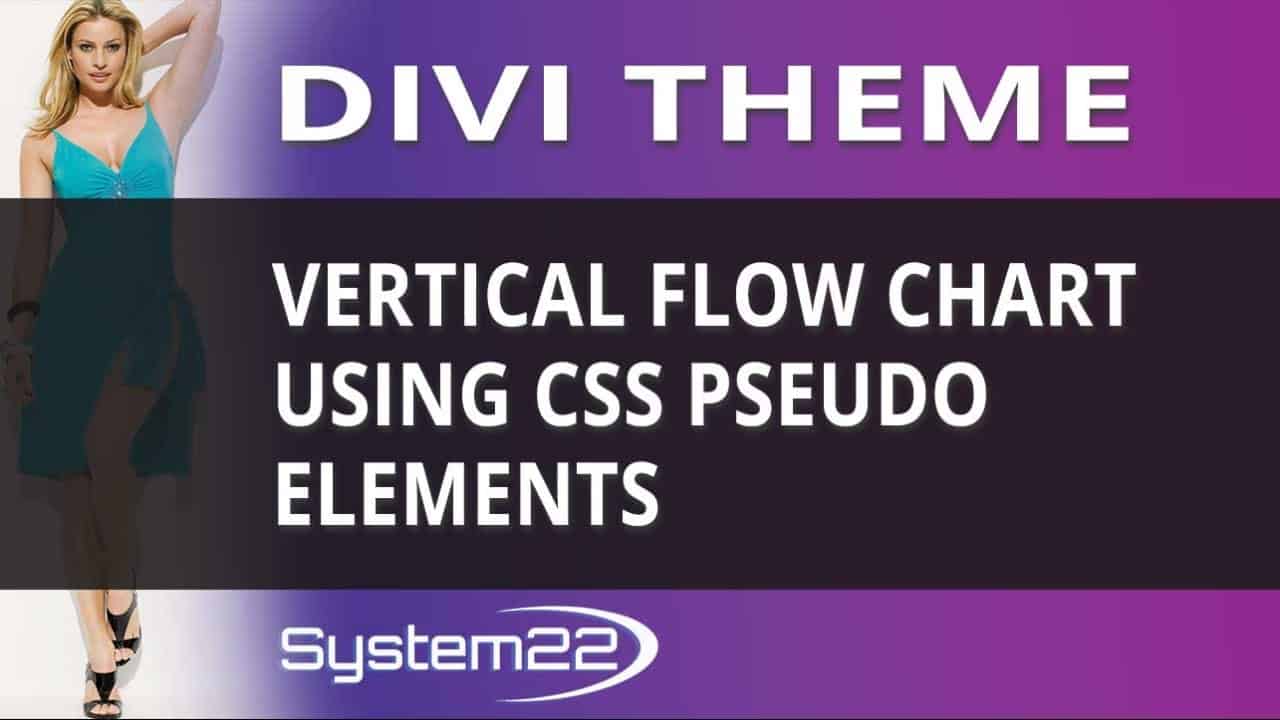 Divi Theme Vertical Flow Chart Using CSS Pseudo Elements