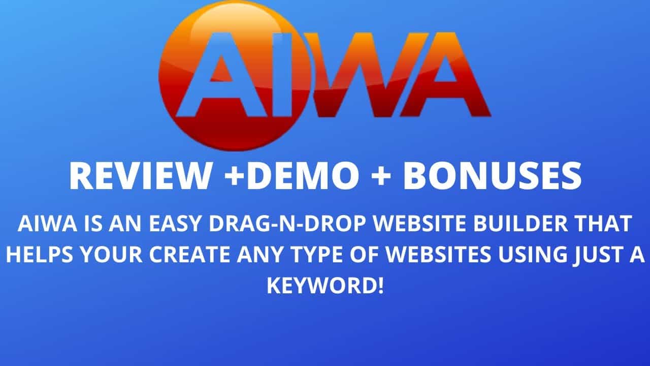 AIWA REVIEW & DEMO + BONUS | How To Make a Website 2021