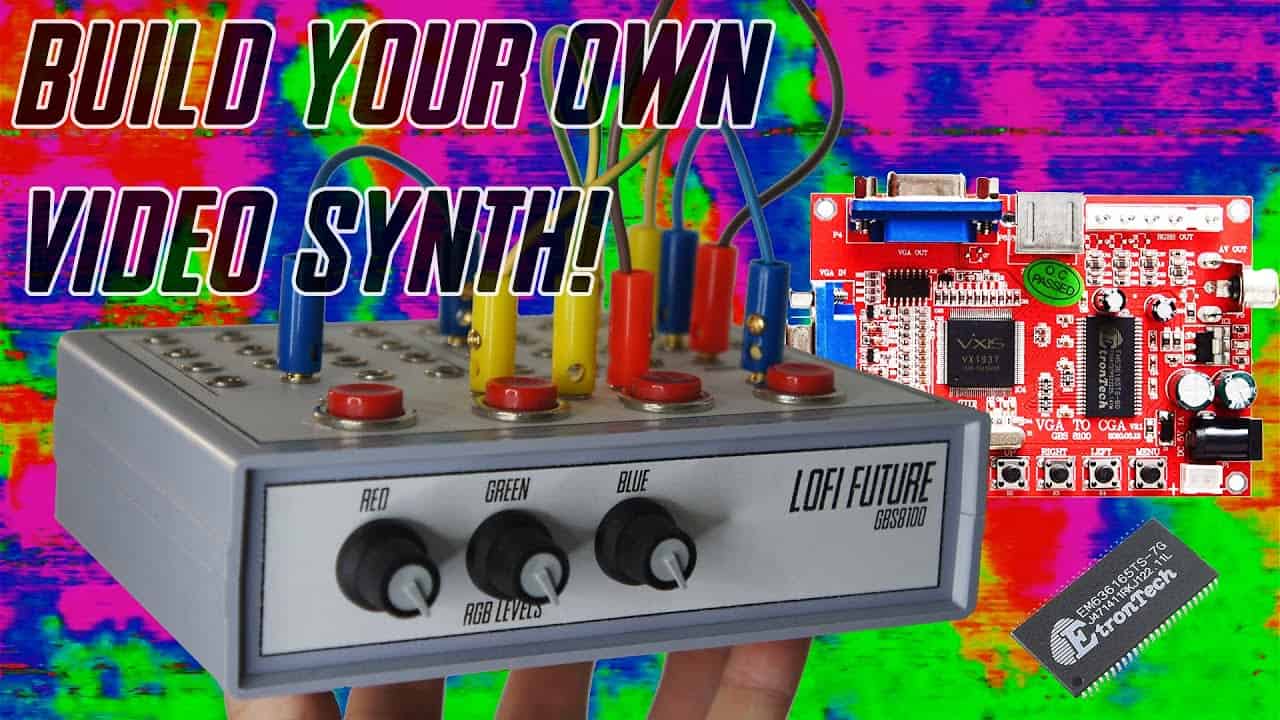 DIY Video Synth Tutorial - How To Circuit Bend GBS-8100 - Build Your Own Video Synth / Processor!