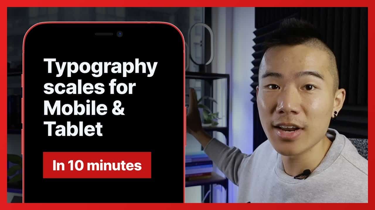 Figma Tutorial: Create a RESPONSIVE Typography Scale for Mobile & Tablet - Part 2