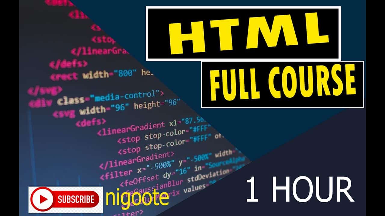 HTML Full Course for Beginners [2021] - Build a Website Tutorial