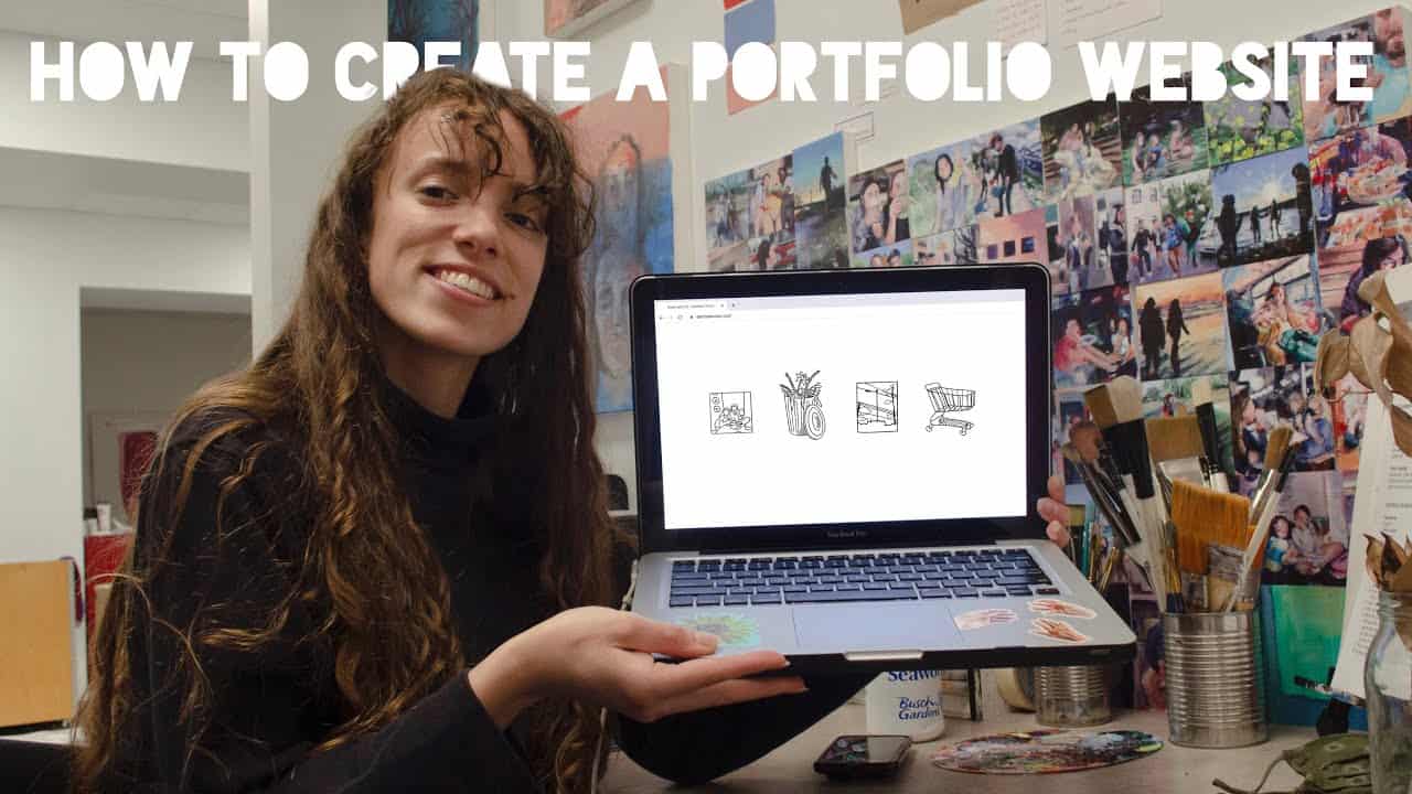 How To Create a Portfolio Website | ARTIST Website Tutorial!