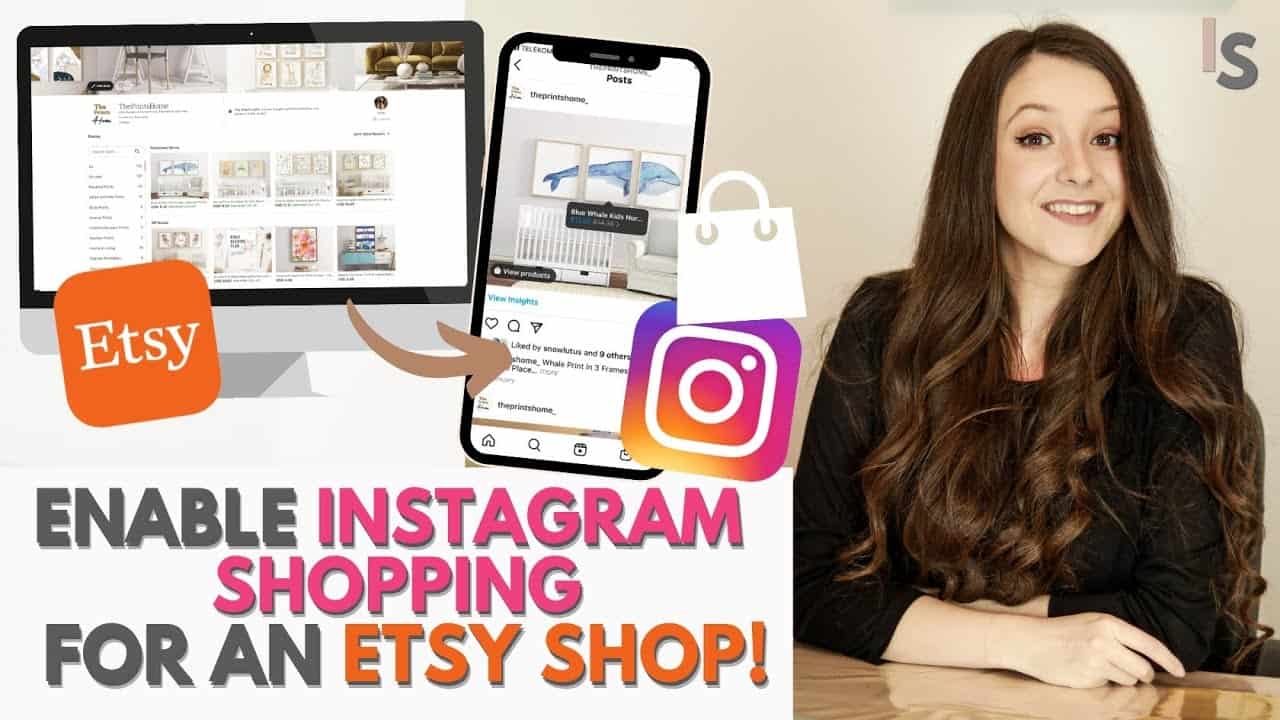 How to Enable Instagram Shopping for your Etsy Shop without your Own Website! Step by Step Tutorial