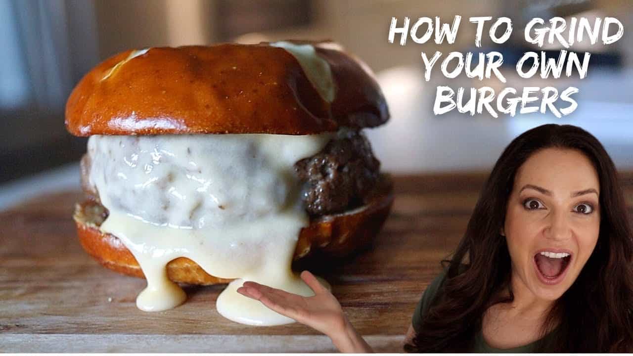 How to grind your own burgers - bacon burger edition!