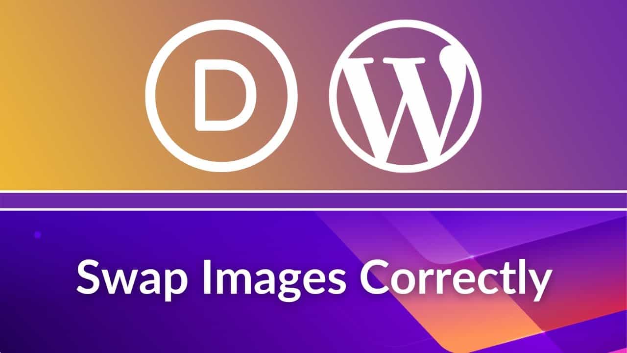 Divi Theme Tutorial: How to Replace Images Correctly in WordPress